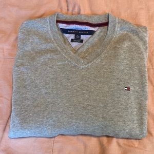 Mens Tommy Hilfiger grey sweater
